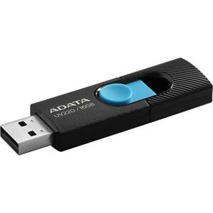 ADATA UV220 - 64GB, černo modrá; AUV220-64G-RBKBL