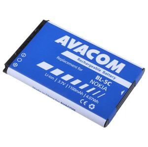 AVACOM Baterie pro mobilní telefon Nokia 6230, N70, Li-Ion 3,7V 1100mAh (náhrada za BL-5C); GSNO-BL5C-S1100A