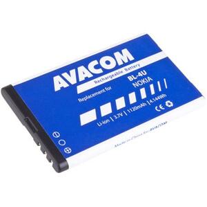 AVACOM Baterie pro mobilní telefon Nokia 5530, CK300, E66, 5530, E75, 5730, Li-Ion 3,7V 1120mAh (náhrada za BL-4U); GSNO-BL4U-S1120A