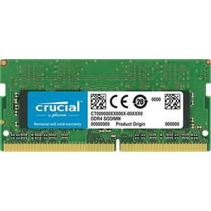 Crucial 8GB DDR4 SO-DIMM 2400MHz PC4-19200 CL17 1.2V Single Ranked x8; CT8G4SFS824A