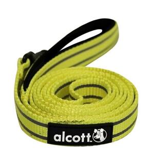 Alcott reflexní vodítko pro psy žluté, velikost M; AC-11372