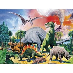 RAVENSBURGER Puzzle Mezi dinosaury XXL 100 dílků; 2732