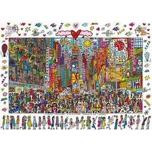 RAVENSBURGER Puzzle Times Square - Everyone should go there 1000 dílků; 3416