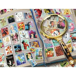 RAVENSBURGER Puzzle Disney: Moje oblíbené známky 2000 dílků; 124280