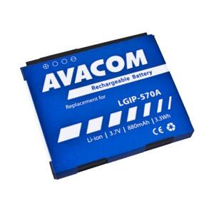 AVACOM baterie - LG KP500 Li-Ion 3,7V 880mAh (náhrada LGIP-570A); GSLG-KP500-S880A