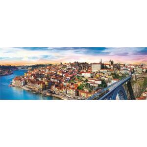 TREFL Panoramatické puzzle Porto, Portugalsko 500 dílků; 124004