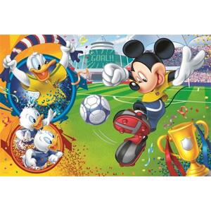 TREFL Puzzle Mickey Mouse na fotbale 100 dílků; 125163