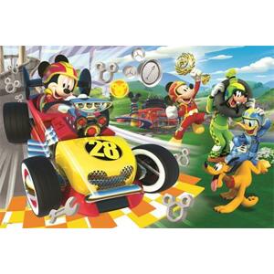TREFL Puzzle Mickey a závodníci 60 dílků; 125218