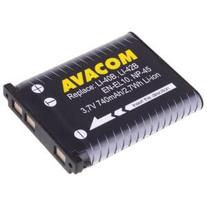 AVACOM baterie - Olympus Li-40B, Li-42B, Fujifilm NP-45, Nikon EN-EL10 Li-Ion 3.7V 740mAh 2.7Wh; DIOL-LI40-AVA