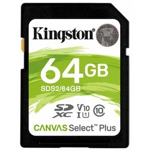 Kingston Card Canvas Select Plus SD 64 GB; SDS2/64GB