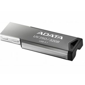 ADATA 32GB UV350 USB 3.2 Gen 1 silver (potisk); AUV350-32G-RBK