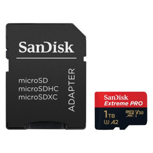 SanDisk Extreme Pro microSDXC 1 TB ; SDSQXCZ-1T00-GN6MA