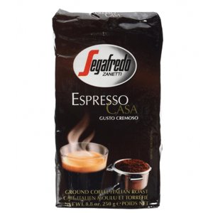 Segafredo Zanetti Espresso Casa - mletá, 250 g; KAVA