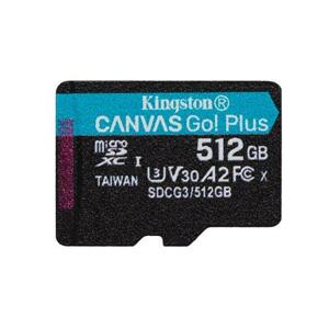 Kingston Canvas GO! Plus microSD 512 GB bez adaptéru; SDCG3/512GBSP