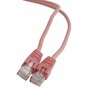Patch kabel CABLEXPERT c5e UTP  0 5m PINK; PP12-0.5M/RO