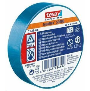 TESA Izolační páska "Professional 53988", modrá, 19 mm x 20 m; TE53948K