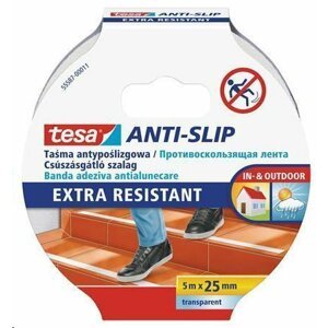 TESA Protiskluzová páska "Anti-slip 55587", průhledná, 25 mm x 5 m; TE55587T