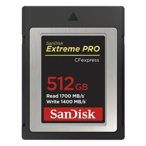 SanDisk Extreme PRO CF expres 512 GB, Type B; SDCFE-512G-GN4NN