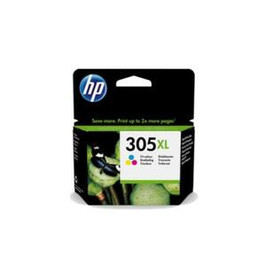 HP 305XL (3YM63AE, barevná) - cartridge vhodné pro HP Deskjet 2710/2755, 200 stran; 3YM63AE
