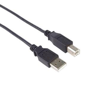 PremiumCord Kabel USB 2.0, A-B, 1m barva černá; ku2ab1bk