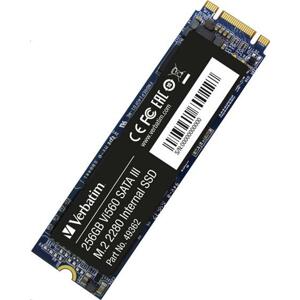 Verbatim SSD Interní disk M2 SATA III Vi560 S3, Solid State Drive 256GB 49362; 49362