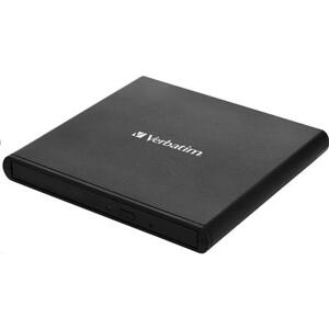Verbatim DVD/CD Externí mechanika, USB 2.0, černá, bez SW NERO,  53504; 53504