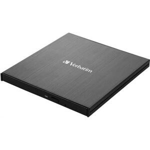 Verbatim Blu-ray externí Ultra HD 4K Slimline vypalovačka, USB-C, černá,  43888; 43888