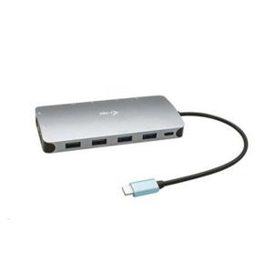 i-Tec USB-C Metal Nano 3x Display Docking Station + Power Delivery 100 W; C31NANODOCKPROPD