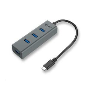 i-Tec USB-C Metal 4-portový HUB ; C31HUBMETAL403