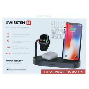 Swissten  Wireless nabíječka 4in1 MFI; 22055600