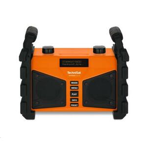Rádio outdoorové Technisat DIGITRADIO 230 OD oranžové; T00003907