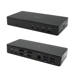 i-Tec USB-C Quattro Display Docking Station s Power Delivery 85 W; C31QUATTRODOCKPD