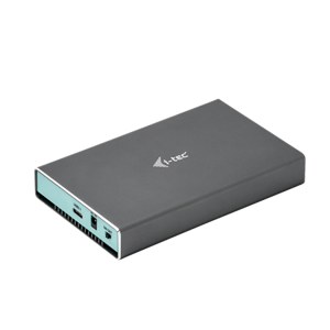 i-Tec MySafe USB-C/USB-A 2x M.2 SATA Drive Metal External case with RAID 10Gbps ; CAMYSAFEDUALM2