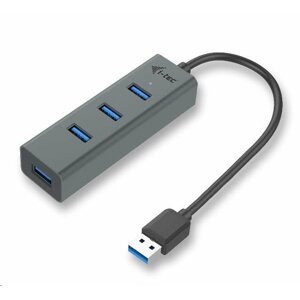 i-Tec USB 3.0 Metal 4-portový HUB ; U3HUBMETAL403