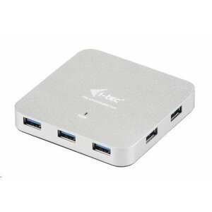 i-Tec USB 3.0 Hub 7-Port Metal s napájecím adaptérem ; U3HUBMETAL7