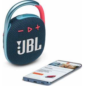 JBL Clip 4 Blue/Coral; JBL CLIP4BLUP