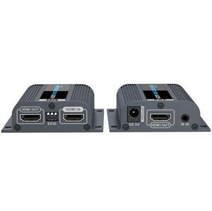 PremiumCord HDMI extender na 50m přes jeden kabel Cat6/6a/7, EDID nastavení ; khext60-6