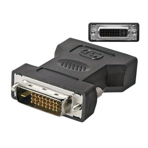 PremiumCord Adapter DVI-D (24+1) male <=> DVI-I (24+5) female; kpdva-4