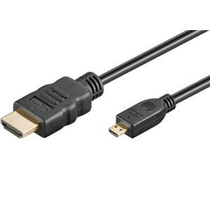 PremiumCord Kabel HDMI A - HDMI micro D, 1m; kphdmad1
