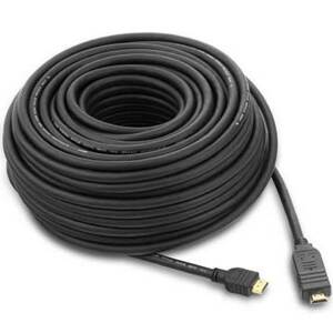 PremiumCord HDMI High Speed with Ether. kabel se zesilovačem, 7,5m, 3x stínění, M/M, zlacené konektory, černý; kphdmer07