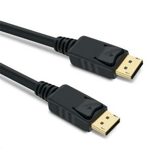 PremiumCord DisplayPort 1.4 přípojný kabel M/M, zlacené konektory, 0,5m; kport8-005