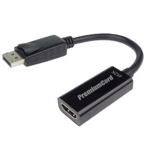 PremiumCord  adaptér DisplayPort - HDMI  Male/Female, support 3D, 4K*2K@60Hz; kportad11