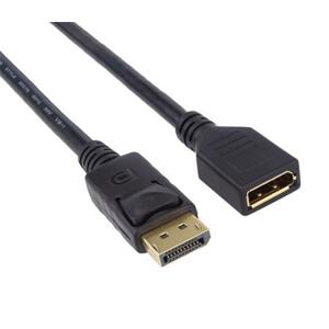 PremiumCord DisplayPort prodlužovací kabel M/F 1m; kportmf1-01