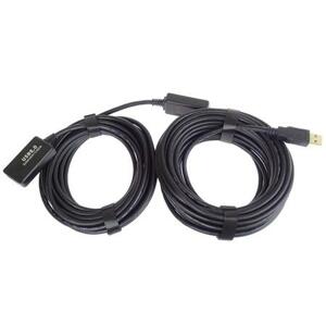 PremiumCord USB 2.0 repeater a prodlužovací kabel A/M-A/F  20m; ku2rep20