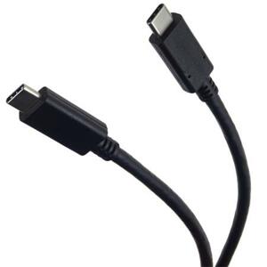 PremiumCord USB-C kabel ( USB 3.1 generation 2, 3A, 20Gbit/s ) černý, 0,5m; ku31cg05bk