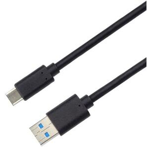 PremiumCord kabel USB-C - USB 3.0 A (USB 3.1 generation 2, 3A, 10Gbit/s)  0,5m; ku31ck05bk