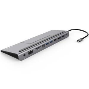 PremiumCord USB-C Full Size MST Dokovací stanice vhodná pod notebook; ku31dock13