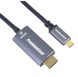PremiumCord USB3.1 na HDMI kabel 1,8m rozlišení obrazu 4K*2K@60Hz; ku31hdmi03