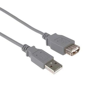 PremiumCord USB 2.0 kabel prodlužovací, A-A, 20cm; kupaa02