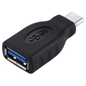 PremiumCord Adaptér USB 3.1 konektor C/male - USB 3.0  A/female, OTG, černá; kur31-11